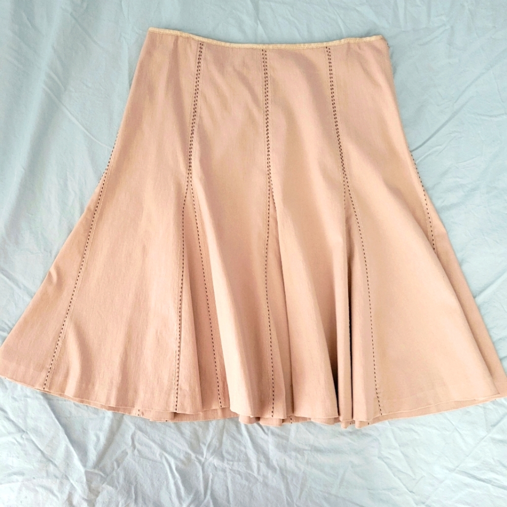 Light pink circle skirt